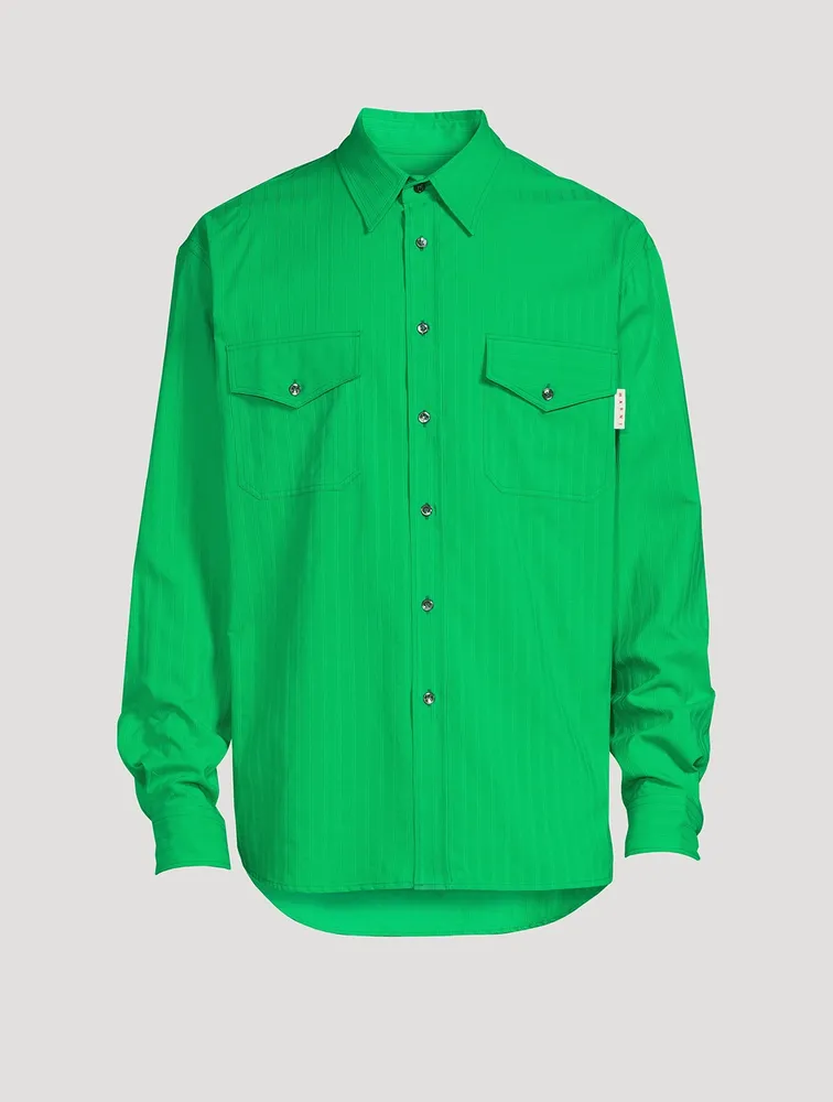 Cotton Military Shirt