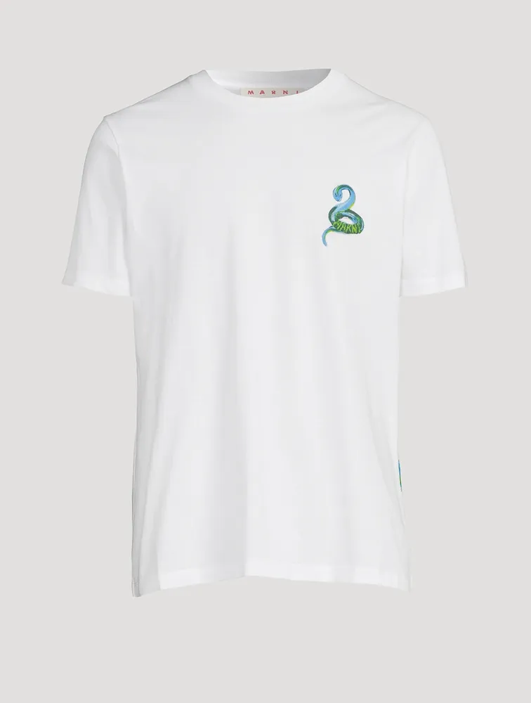 Snake Cotton T-Shirt