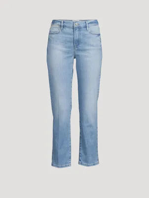 Le High Straight-Leg Jeans