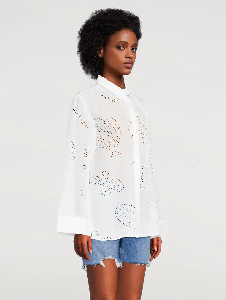 Eyelet Tunic