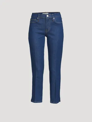 Le High Straight-Leg Jeans