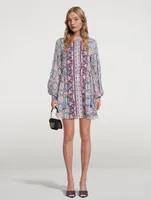 Josefina Printed Short Dress