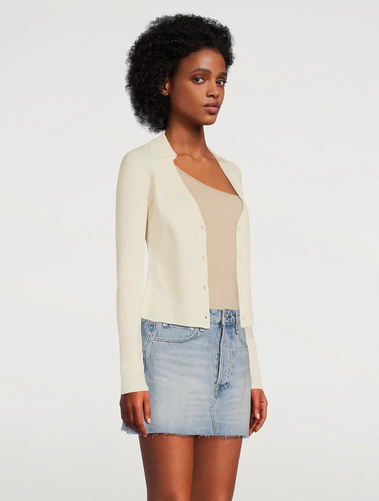 Asher Ribbed Cardigan