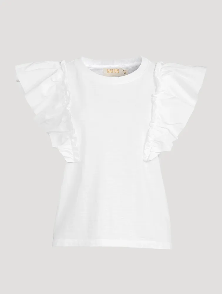 Para Ruffled T-Shirt