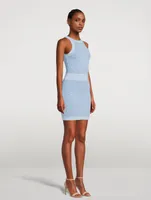 Monogram Jacquard Mini Dress