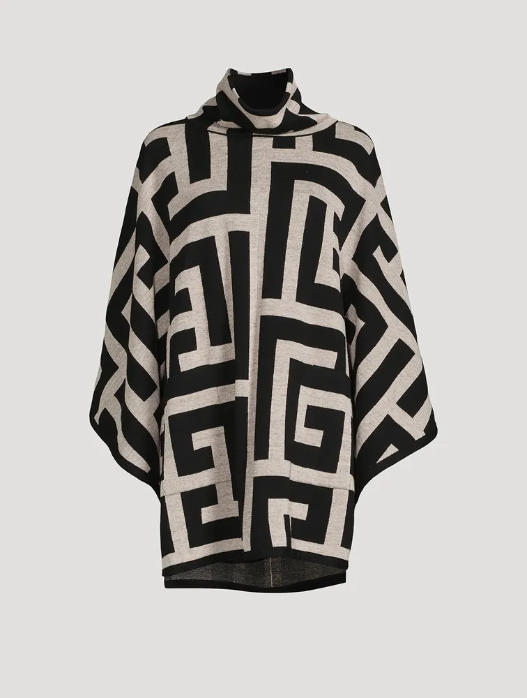 Mega Monogram Poncho