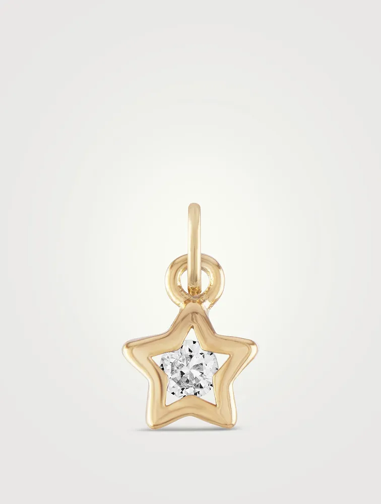 Crystal Star Charm