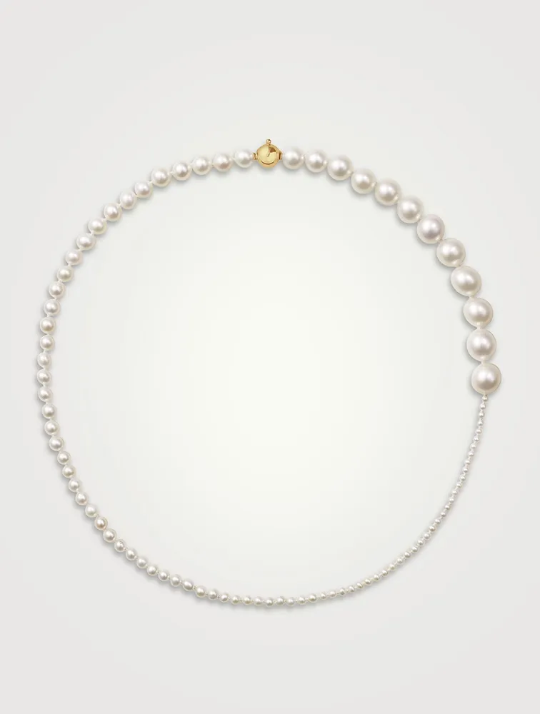 Peggy 14K Gold Pearl Strand Necklace