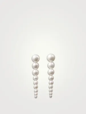 Sienna 14K Gold Pearl Drop Earrings