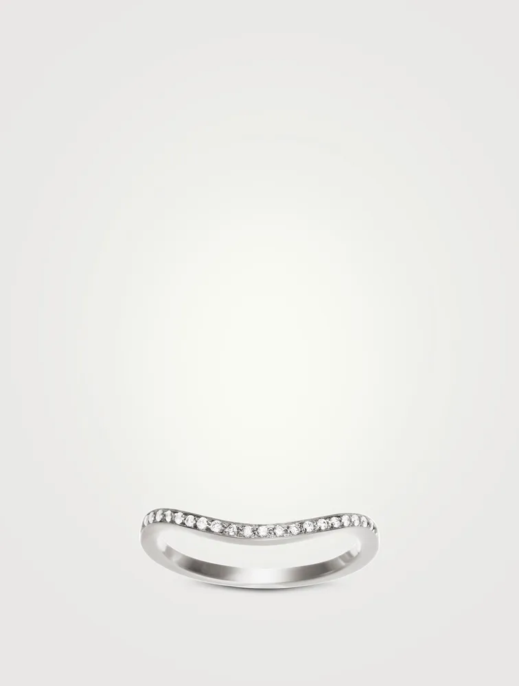 Grace Blanc 18K Gold Diamond Ring