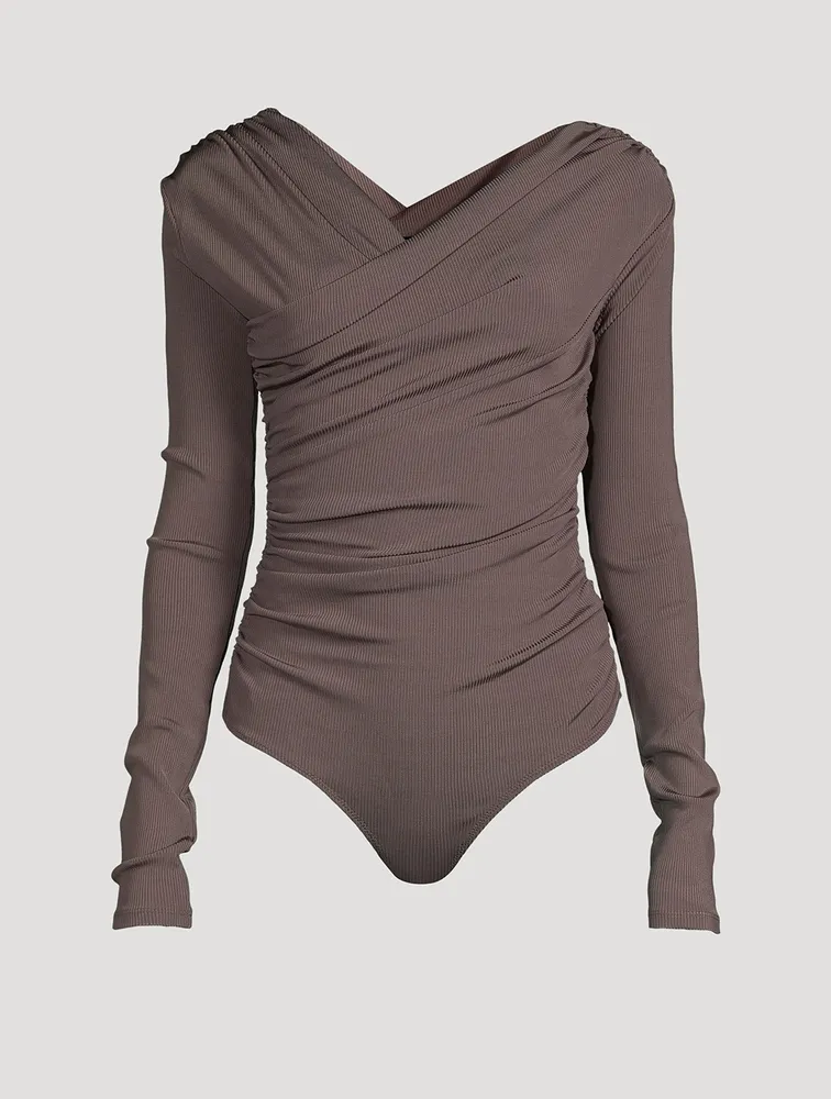 The Fonteyn Asymmetric Bodysuit