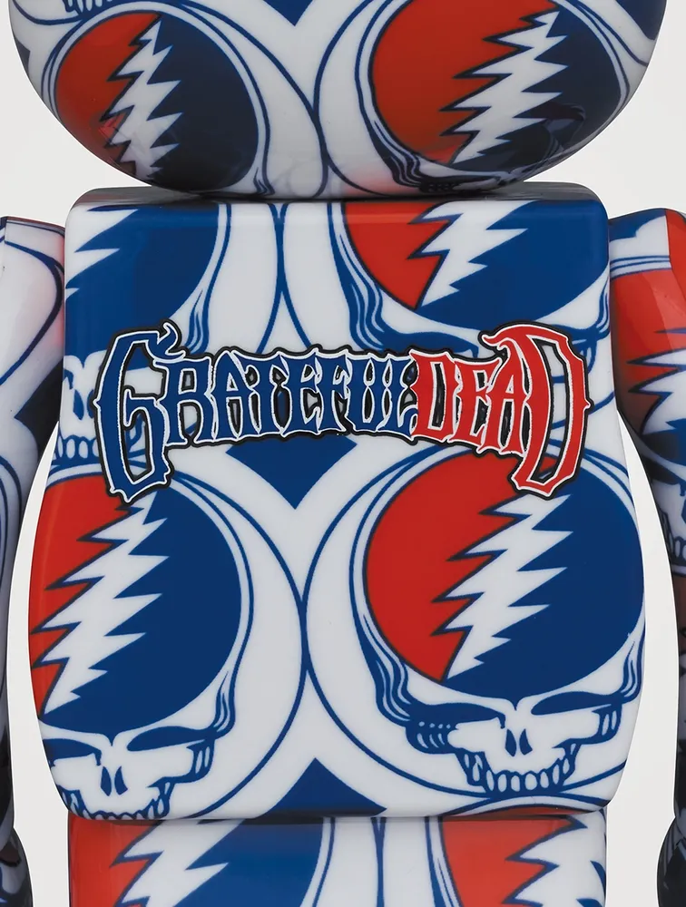 Grateful Dead (Steal Your Face) 100 & 400% Be@rbrick Set