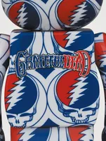 Grateful Dead (Steal Your Face) 100 & 400% Be@rbrick Set