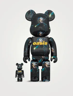 Oasis Knebworth 1996 (Liam Gallagher) 100% & 400% Be@rbrick Set