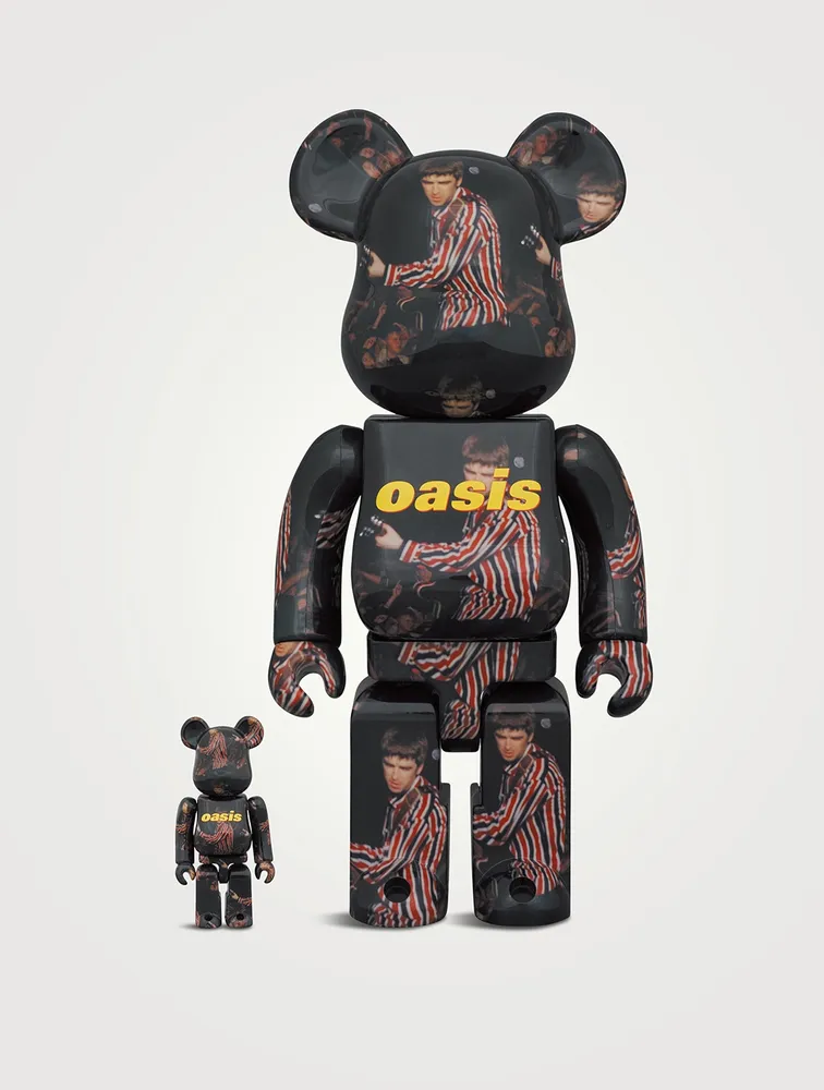 Oasis Knebworth 1996 (Noel Gallagher) 100% & 400% Be@rbrick Set