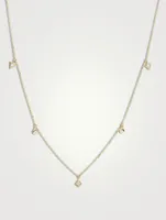 Cléo Gold Necklace With Diamonds