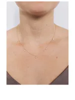 Cléo Gold Necklace With Diamonds