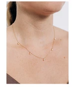 Cléo Gold Necklace With Diamonds
