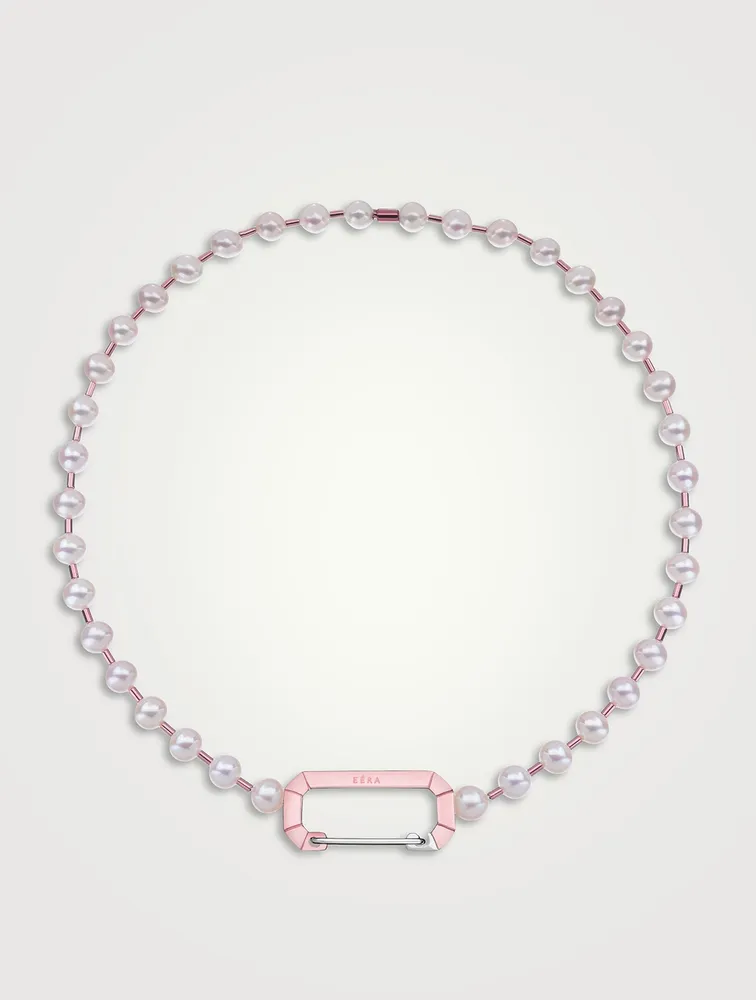 Big Vita Necklace With Pearls