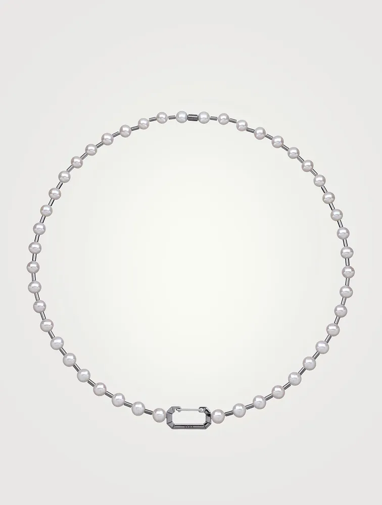 Small Vita Necklace With Pearls