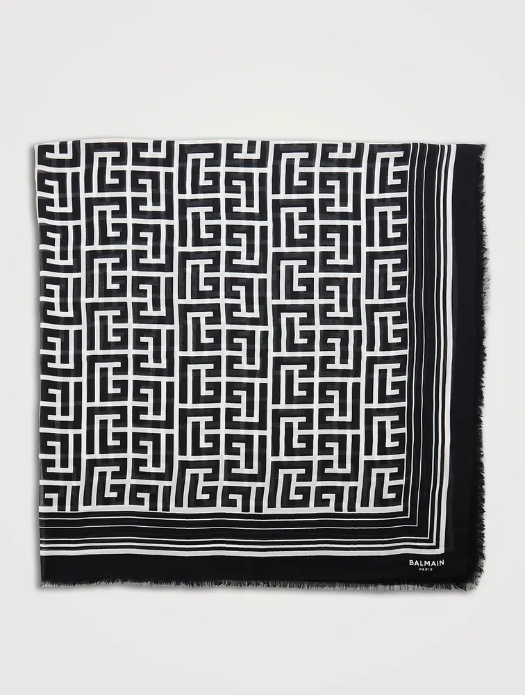 Modal Monogram Scarf
