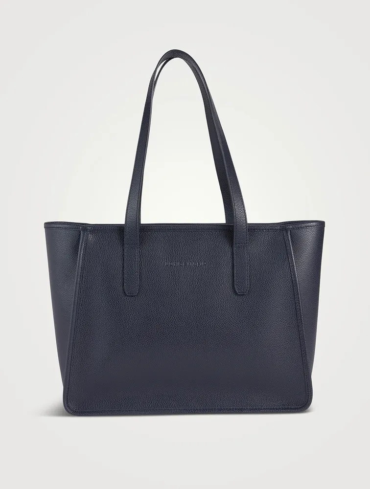 Le Foulonné Leather Tote Bag