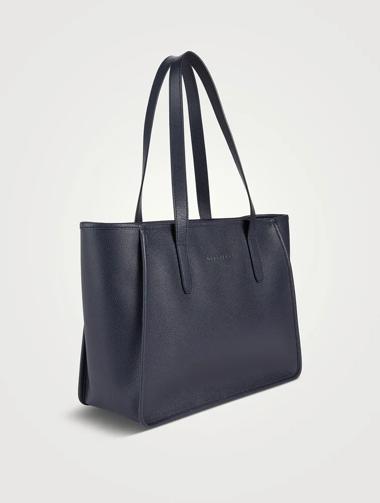 Le Foulonné Leather Tote Bag