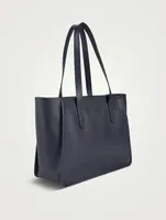 Le Foulonné Leather Tote Bag