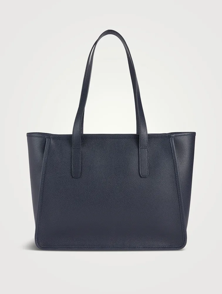 Le Foulonné Leather Tote Bag
