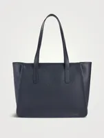 Le Foulonné Leather Tote Bag
