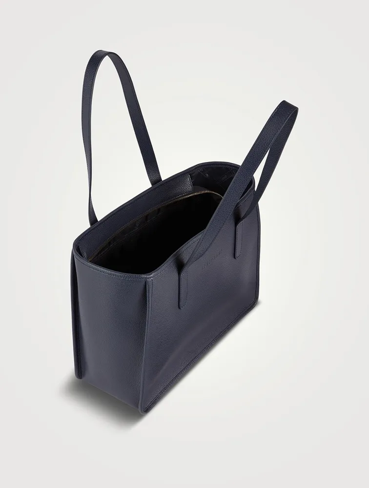 Le Foulonné Leather Tote Bag