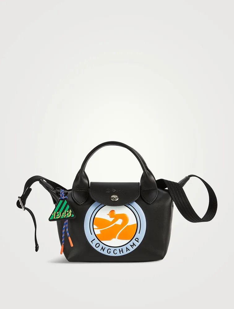 XS Le Pliage Cuir Top Handle Bag