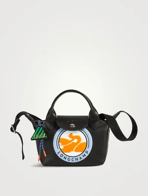 XS Le Pliage Cuir Top Handle Bag