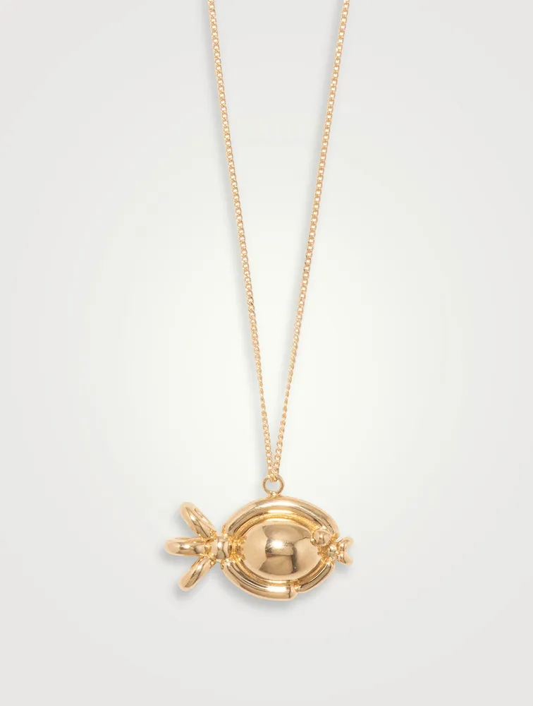 Bubble Zodiac Pisces Necklace