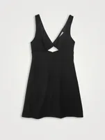 Cut-Out Mini Dress