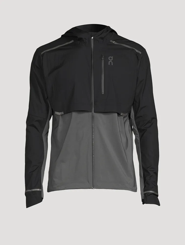 Weather Hooded Running Jacket
