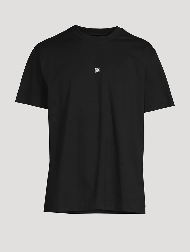 Cotton T-Shirt With 4G Embroidery