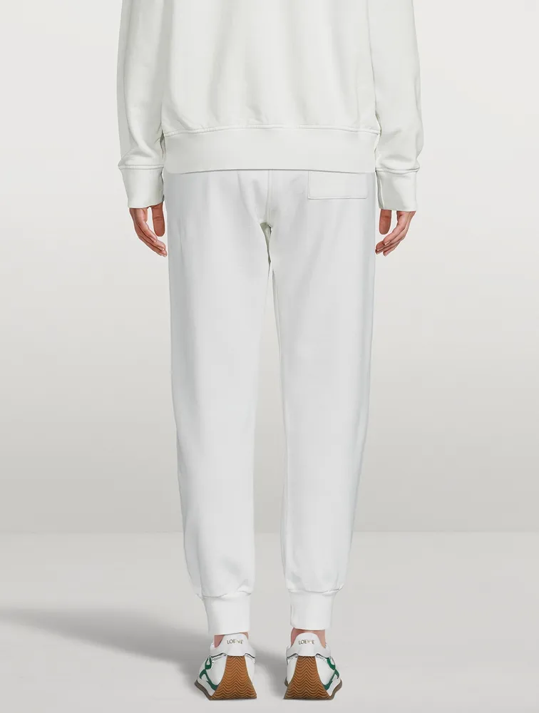 Emblem De Cygne Cotton Sweatpants