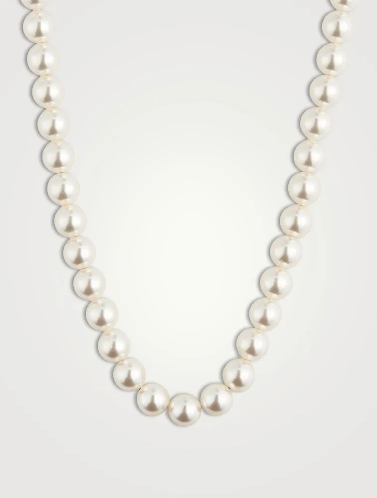 Cheeky Crystal Pearl Necklace
