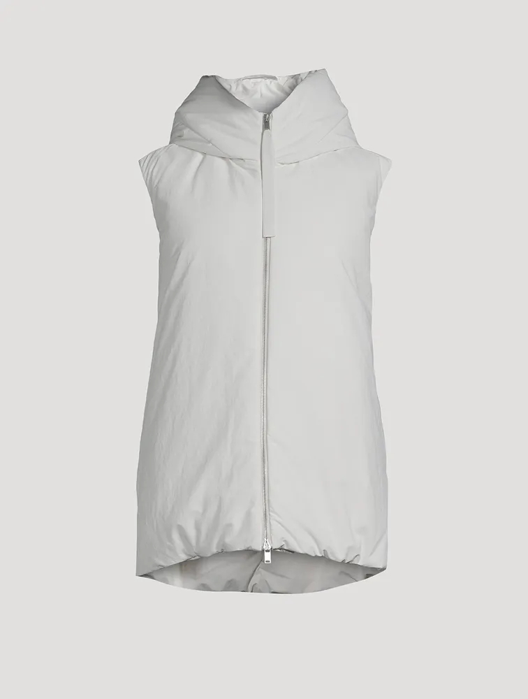 Gilet Vest With Hood