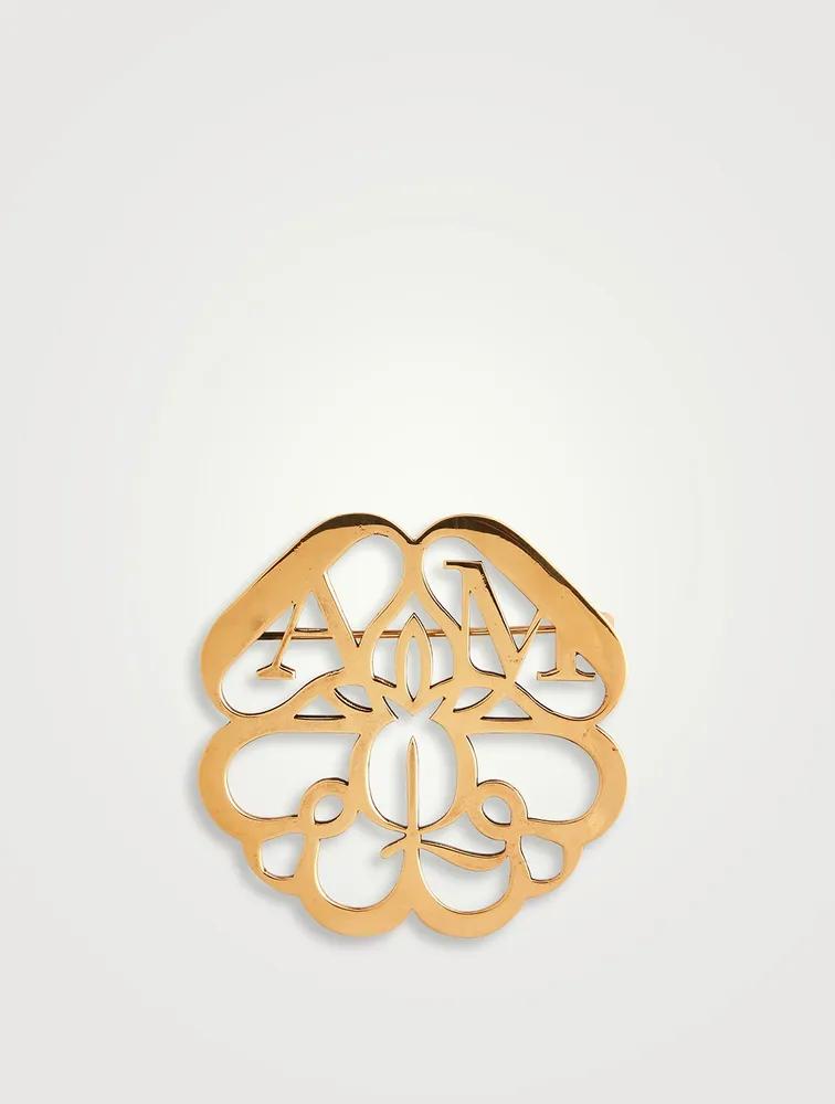 Seal Logo Brooch