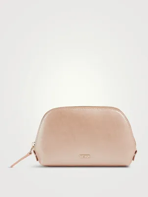 Belden Leather Cosmetic Pouch
