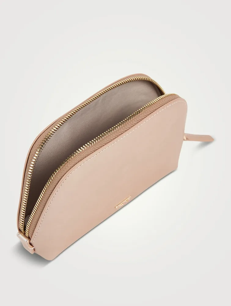 Belden Leather Cosmetic Pouch