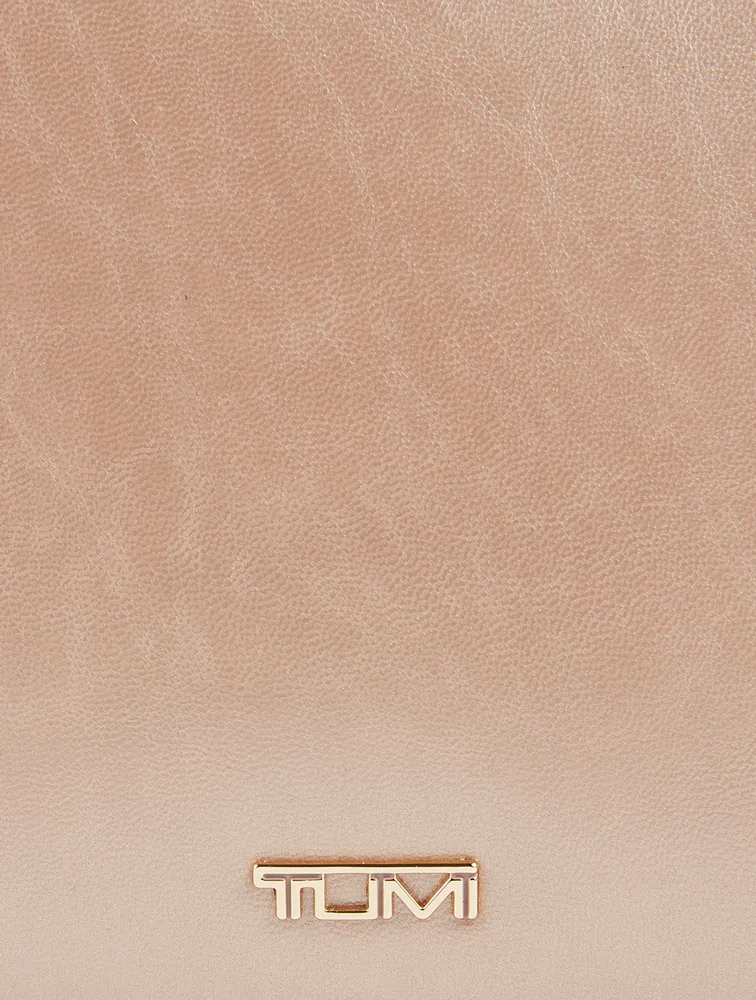 Belden Leather Cosmetic Pouch