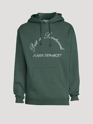 Bad French Cotton Fleece Hoodie