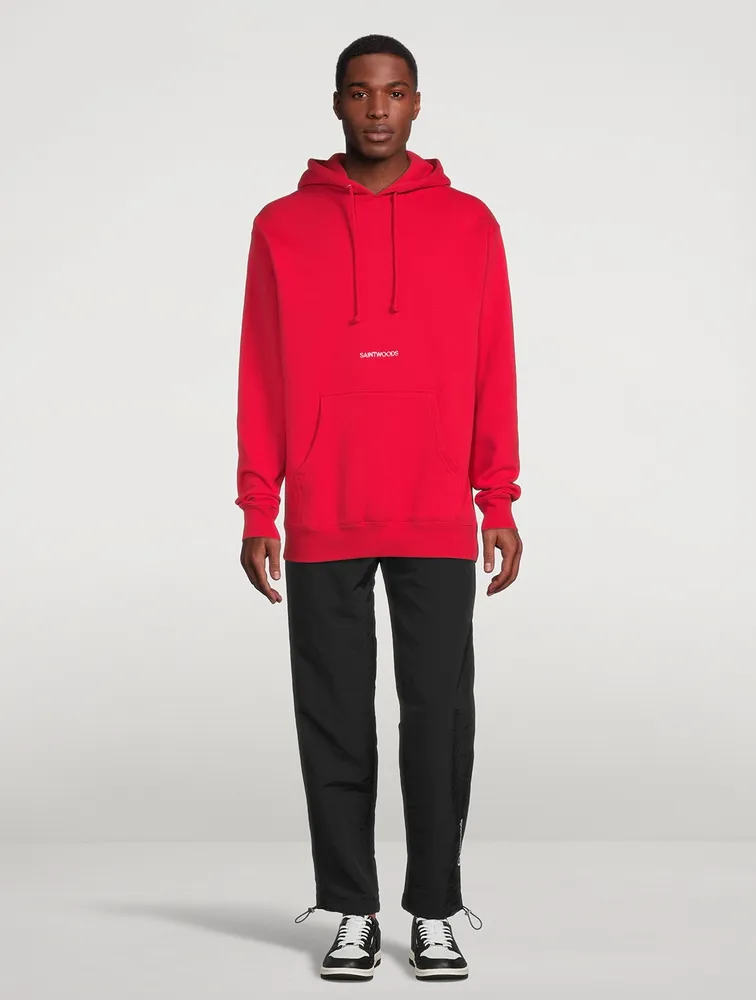 Cotton Fleece Logo Hoodie