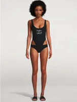 Cut-Out One-Piece Swimsuit