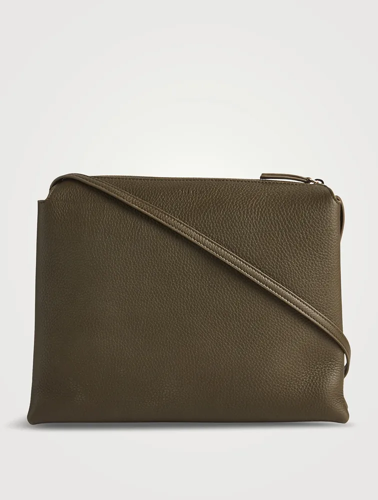 Twin Leather Crossbody Bag