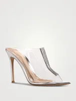 Sigma Embellished PVC Mules