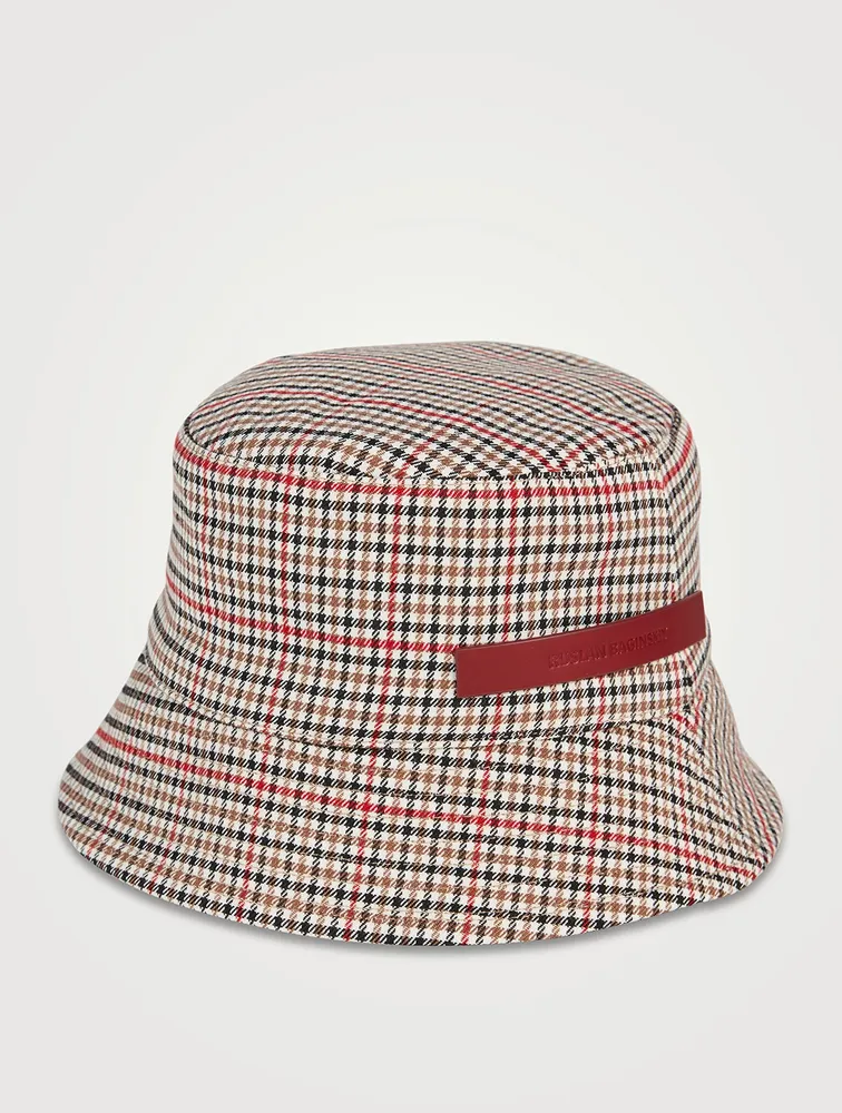 Bucket Hat Houndstooth